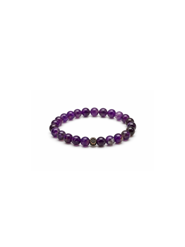 Celestial Calm – Amethyst Bracelet