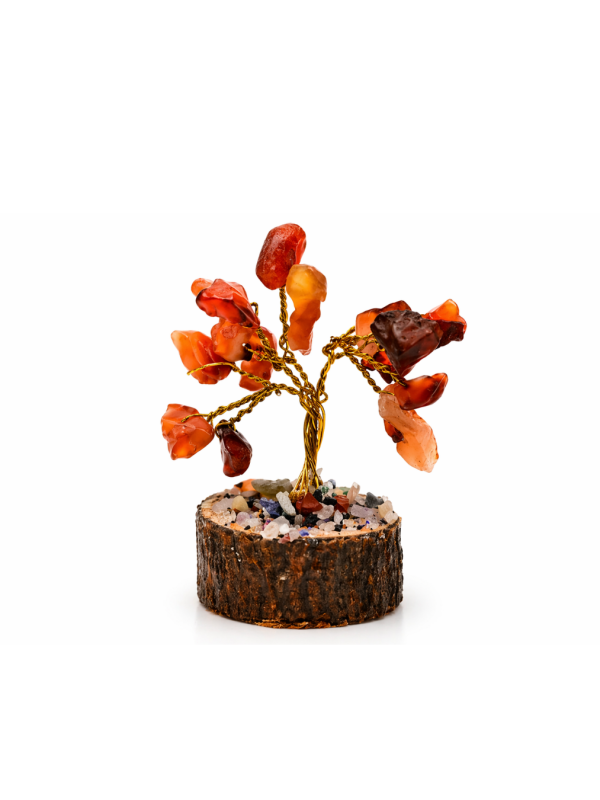 EmberBloom – Carnelian Crystal Tree