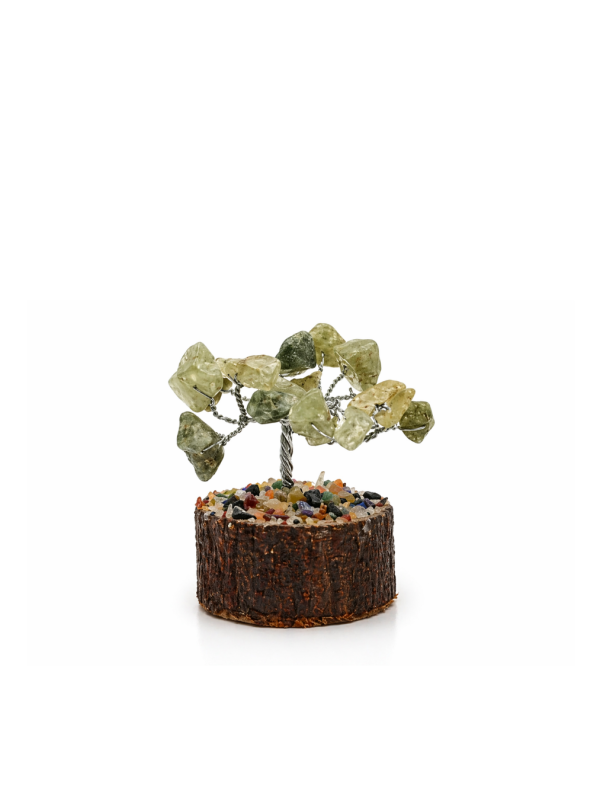 Verdant Fortune – Green Aventurine Crystal Tree