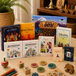 Cultural Education Games, Reflection Cards & Activity Books for Kids