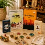 Bharata Wisdom & Play Bundle – Educational Indian Culture Games & Activity Books for Kids