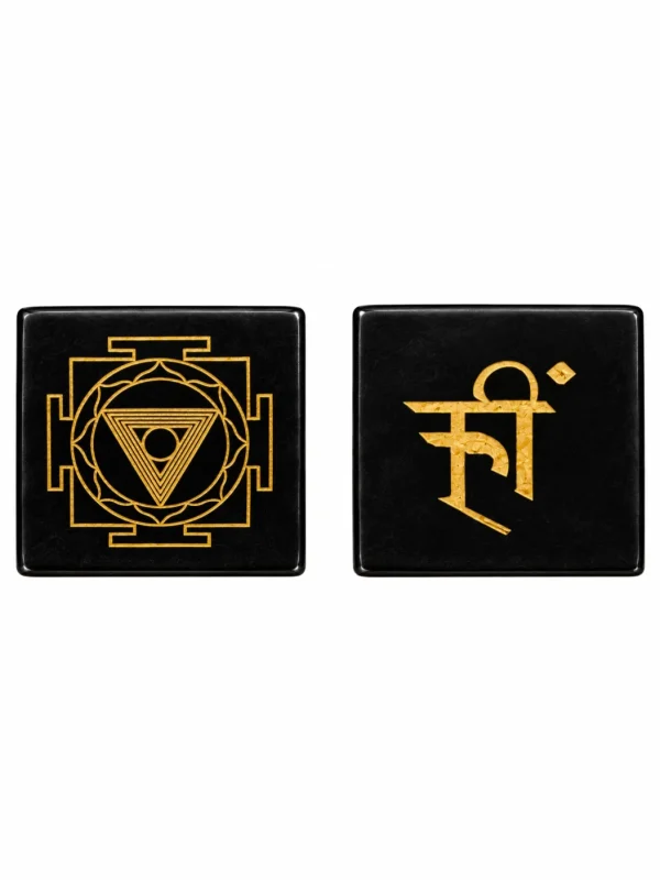 Golden-Yantra-and-Devanagari-Stone-Tiles